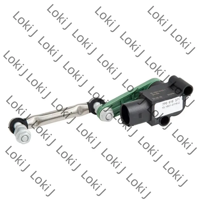 

Genuine OEM Rear Axle Headlight Level Sensor 7P0616571 For VW VOLKSWAGEN Touareg (7P5,7P6) 3.0T V6,3.6 FSI V6,4.2T V8 2010-2018