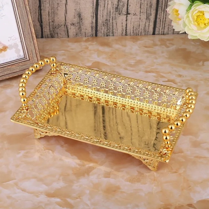 Tea tray Fruit tray Hotel home high-end products KTV fruit tray