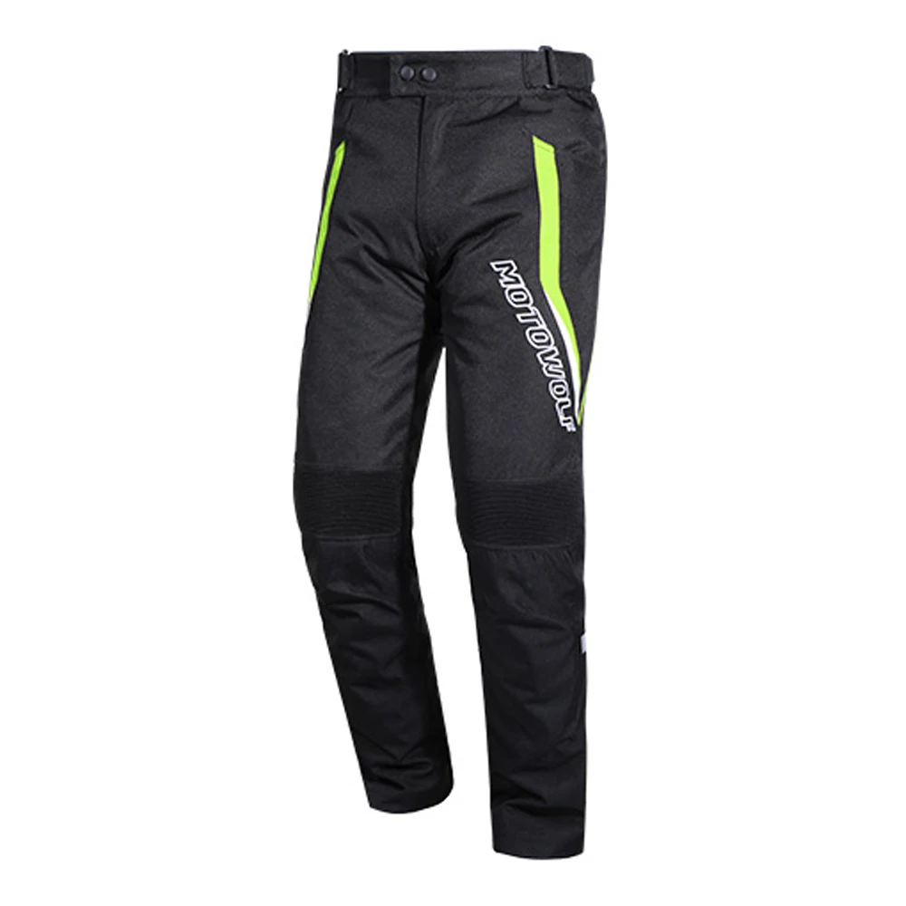 

M-3XL Green Windproof Motocross Pant Motorcycle Riding Trousers Pantalon Moto Pants With Kneepad Protective Gear Motorcycle Pant