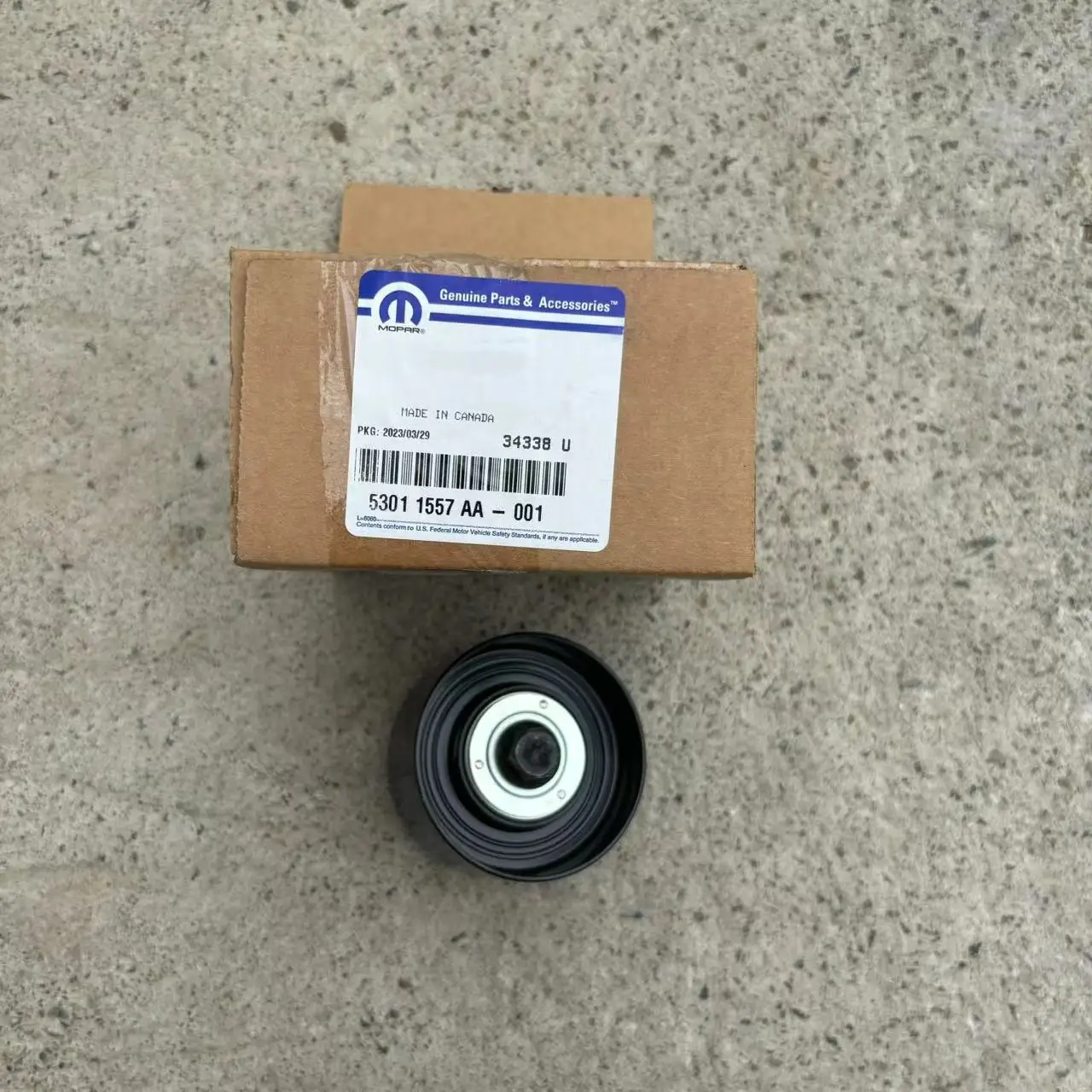 Genuine Auto Engine Timing Chain Kit Idler Pulley 53011557AA for mopar dodge RAM Pulley (idler)