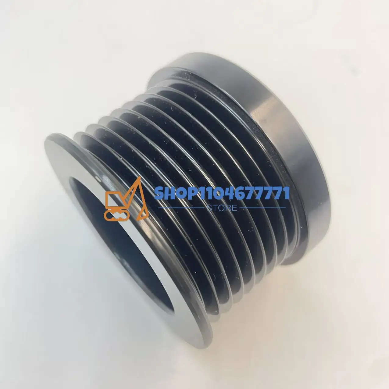 C4.4 C6.6 Engine 390-7340 3907340 Groove Alternator Pulley for Backhoe Loader 416E 420E 422E 444F 444E 450E 434E