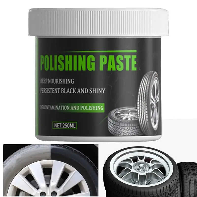 Matte Tire Dressing Cream Retreading Maintenance Wax Darkening Protection Wheel Crystallization For Retreading Dustproofing