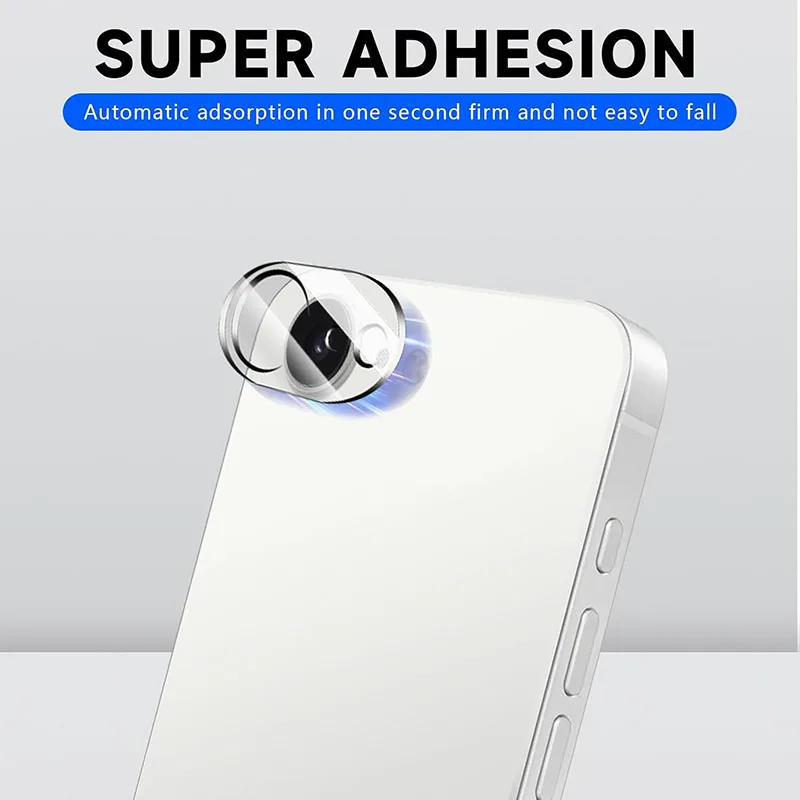 3 Pieces Clear Camera Lens Protector For iPhone 17e Back Camera Screen Protector Lens Tempered Glass For Apple iPhone 17e 16e