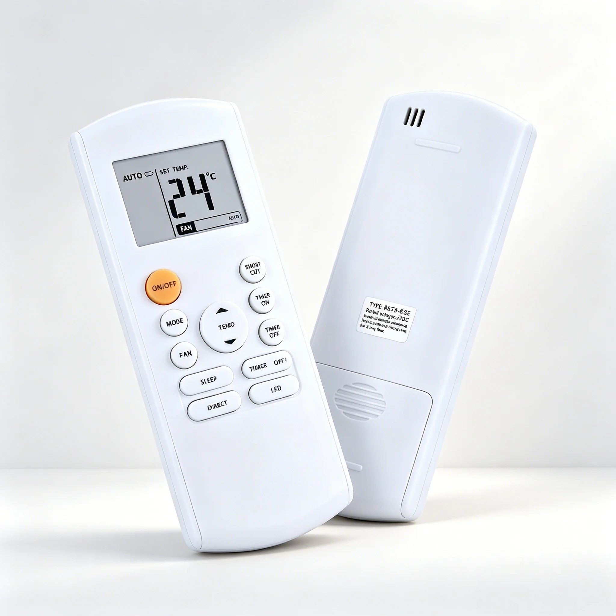 Spare Remote For Midea AC Unit, RG57B-BGE distinct buttons, backlit design, reliable daily replacement part