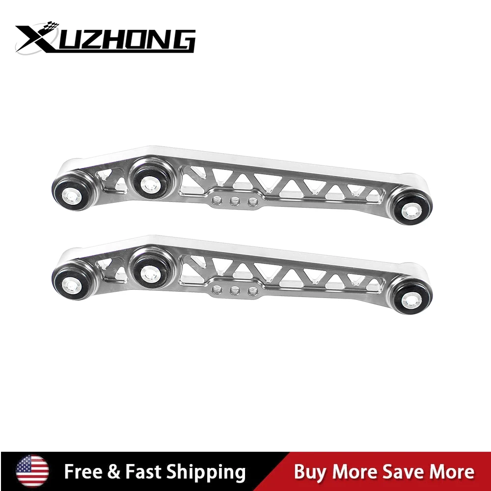 

Billet Lower Control Arms Aluminum w/Bushing Relacement For 88-95 Honda Civic CRX Del-Sol 94-01 Acura Integra