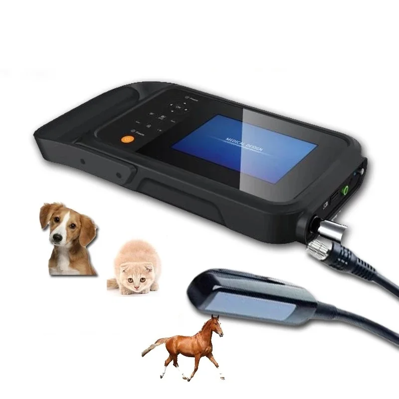 V106 Exquisite design portable handheld veterinary ultrasound scanner equipment for bovine, swine, cattle