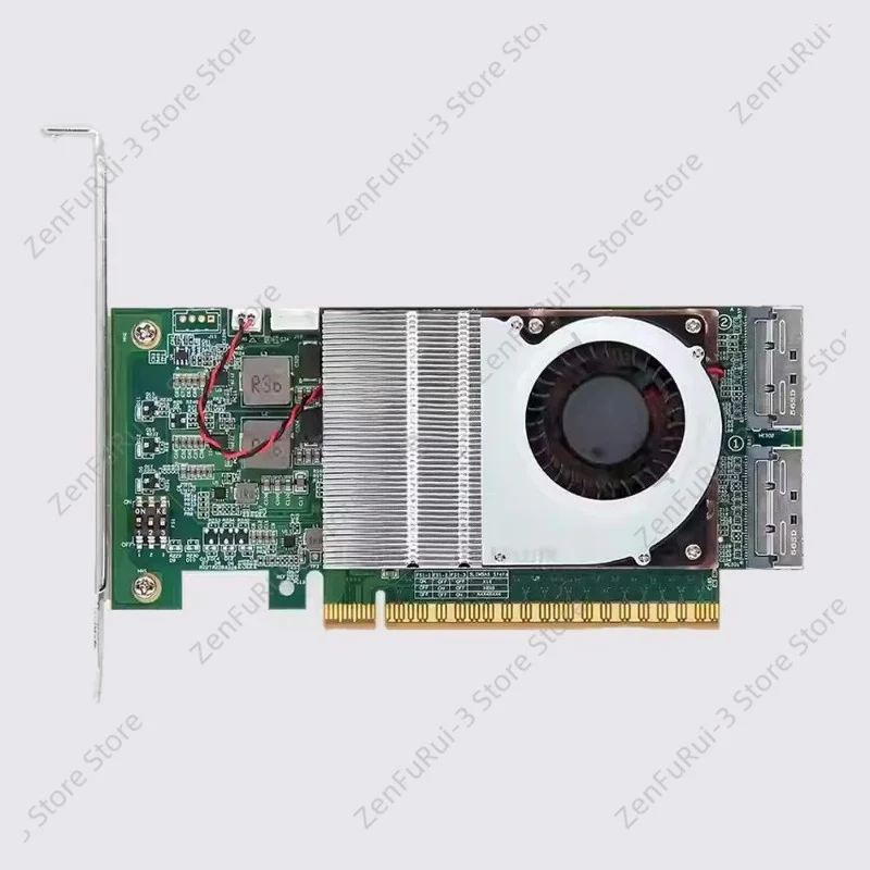 PCIe 5.0 Retimer Cards MCIOX16/x8/graphics Card/SSD