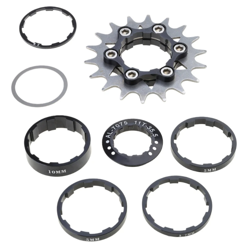 

Single Speed Cog Sprocket Freewheels Replacement Mountain Bike Freewheels Sprocket Part Cycling Accessories Enduring