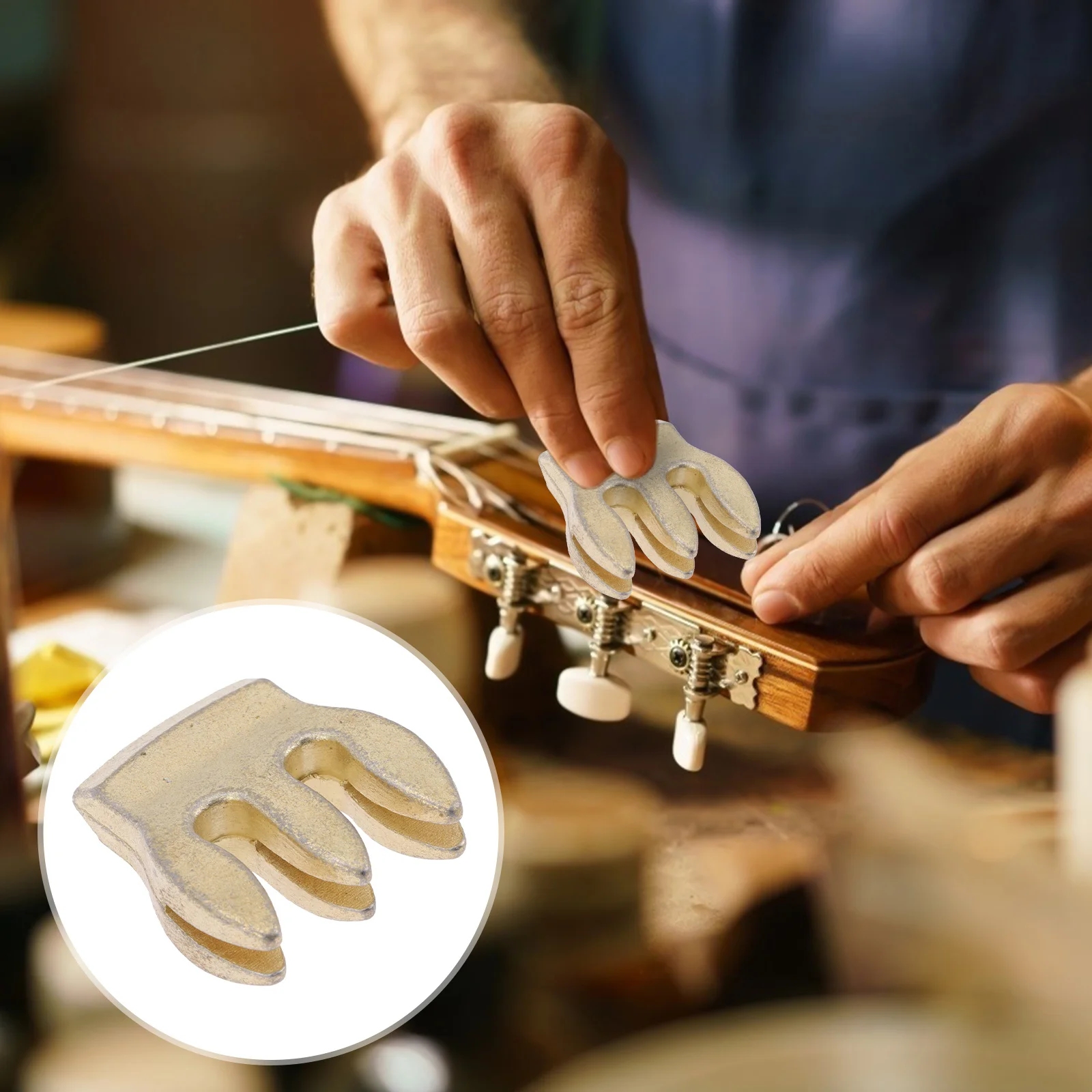 

Convenient Metal Violin Sordino Protects Instrument Softens Sound Portable Violin Sordino Metal Fiddles Silencers