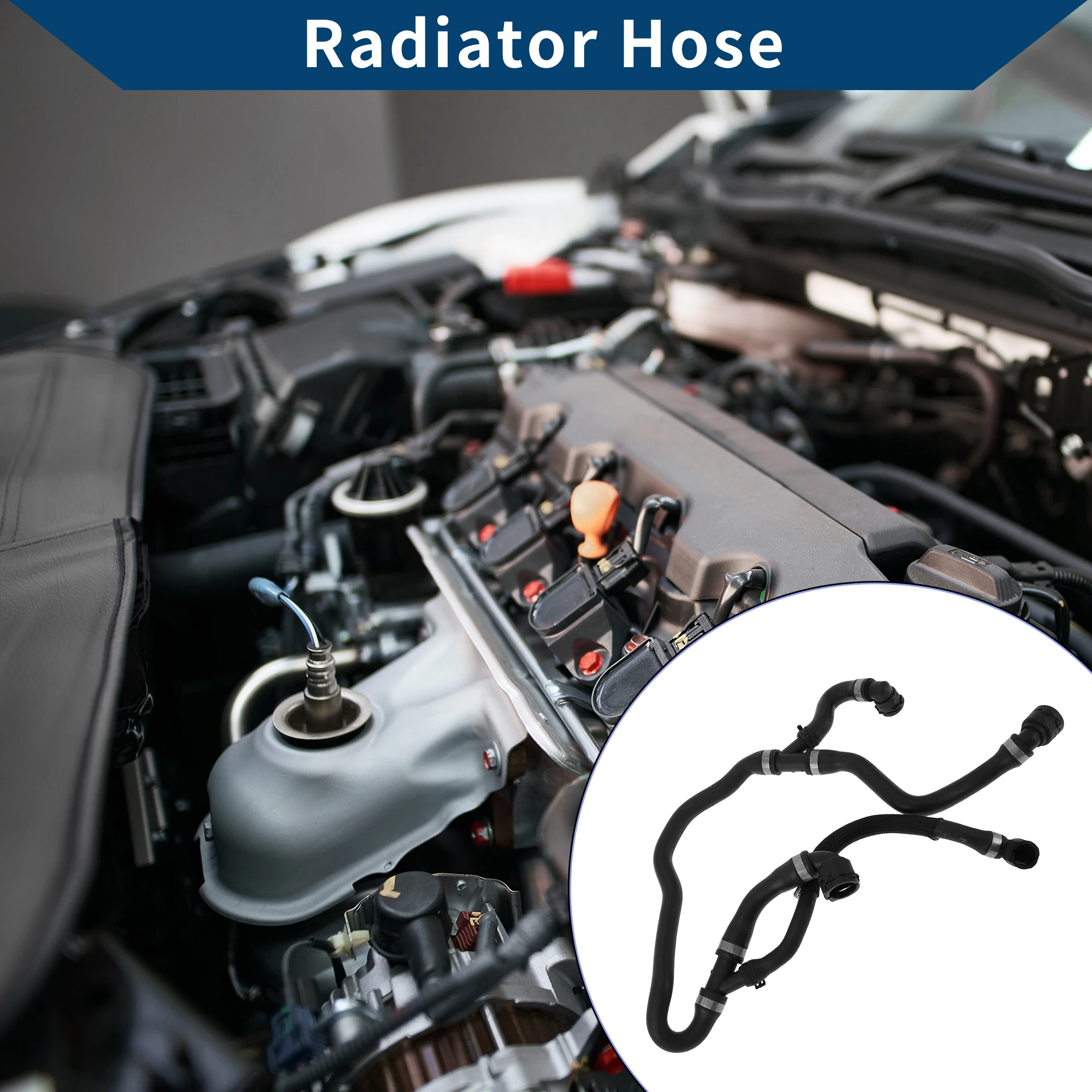 

UXCELL Radiator Hose for BMW 5 SERIES F10 523i 528i 530i 2009-2013 for BMW 7 SERIES F01 730i 2008-2012 17127578403
