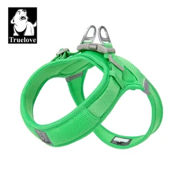 Truelovepet Adjustable Puppy Dog Harness Vest French Bulldog Chihuahua Pug Outdoor Walking Lead Leash TLH3013