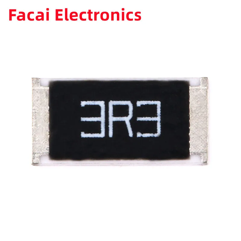 

50pcs 2512 SMD Resistor 3.3 ohm 3.3R 3R3 1W 5% Chip Resistance Kit DIY Electronic
