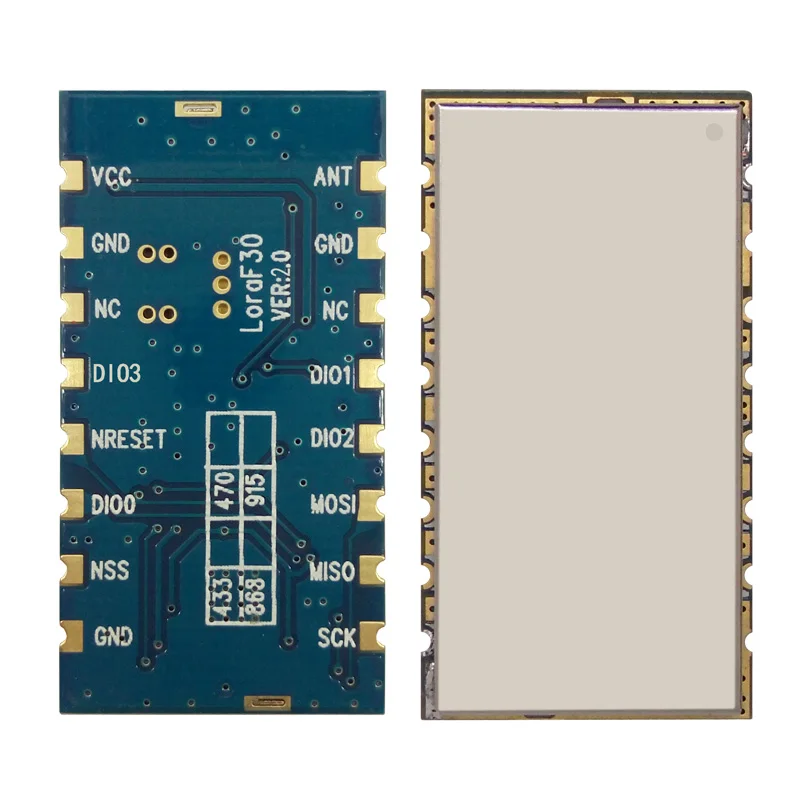 Imagem -02 - mw 915 Mhz 868 Mhz Lora Módulo de Alta Sensibilidade 139dbm Sx1276 rf Transceptor Peças Lote Lora1276f30500