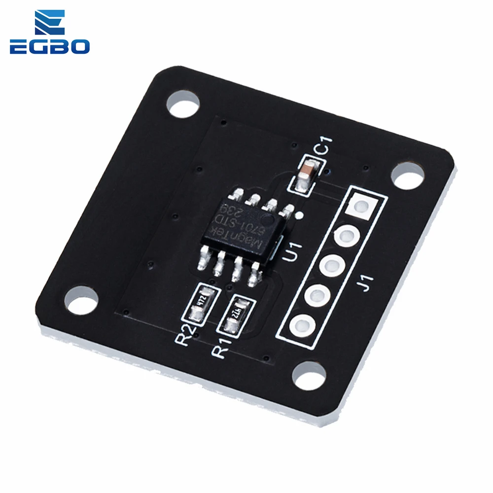 MT6701 magnetic encoder magnetic induction angle measurement sensor module 14bit high precision instead of AS5600