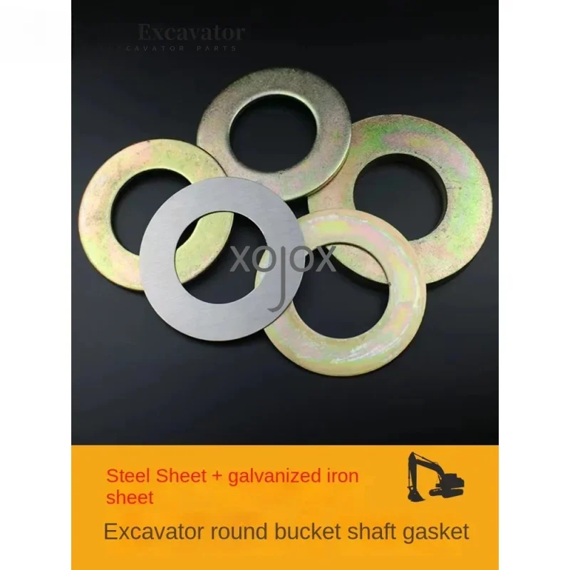 XOJOX Excavator bucket shaft gasket horse pull head pin XCMG 60 Sany 55 75 65 135 Temporary excavator 50 hook machine