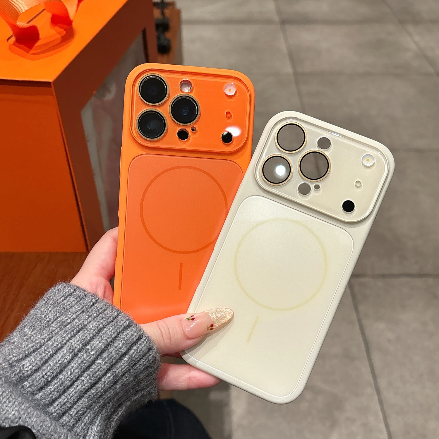 Magnetische Hülle für iPhone 16 15 14 13 Pro Max Hülle Umwandelbar zu 17 Pro Max Transformiert 17PM Mag-safe Flüssigsilikon Acryl-Schale