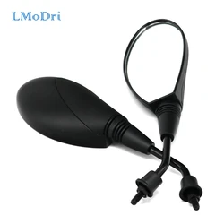 2pcs/pair LMoDri Motorcycle Rear View Mirrors Scooter Modification Mirror E-bike Back Side Mirror 8mm Convex Glass