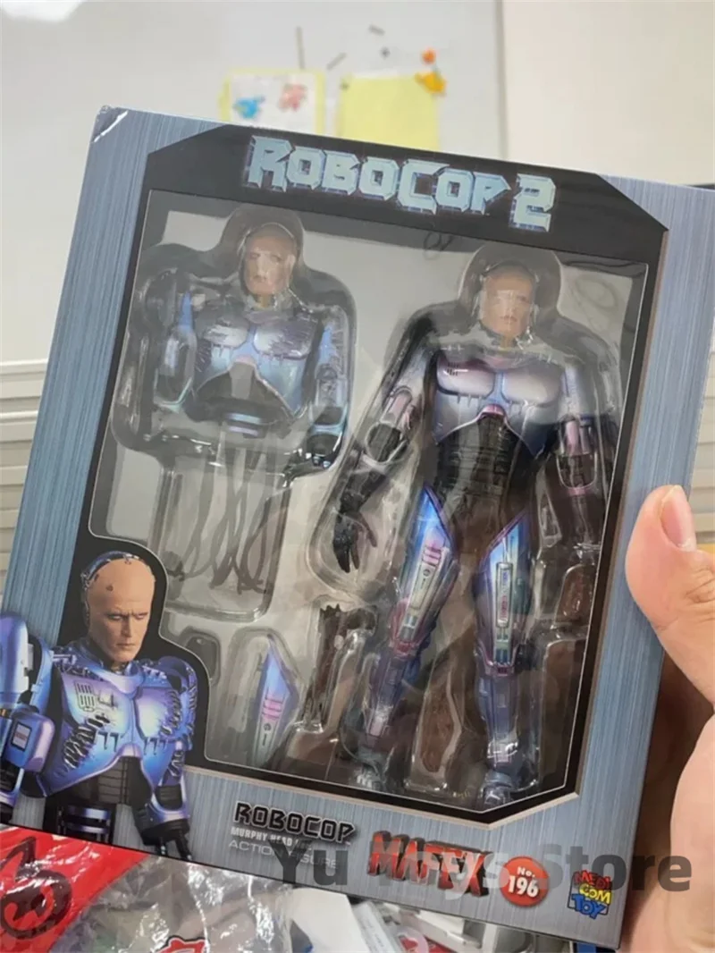 Original 6-Inch Medicom Toy Mafex 1/12 Robocop 2 Classical Sci-Fi Movie Full Set Figure Collectible Model Toys Birthday Gift