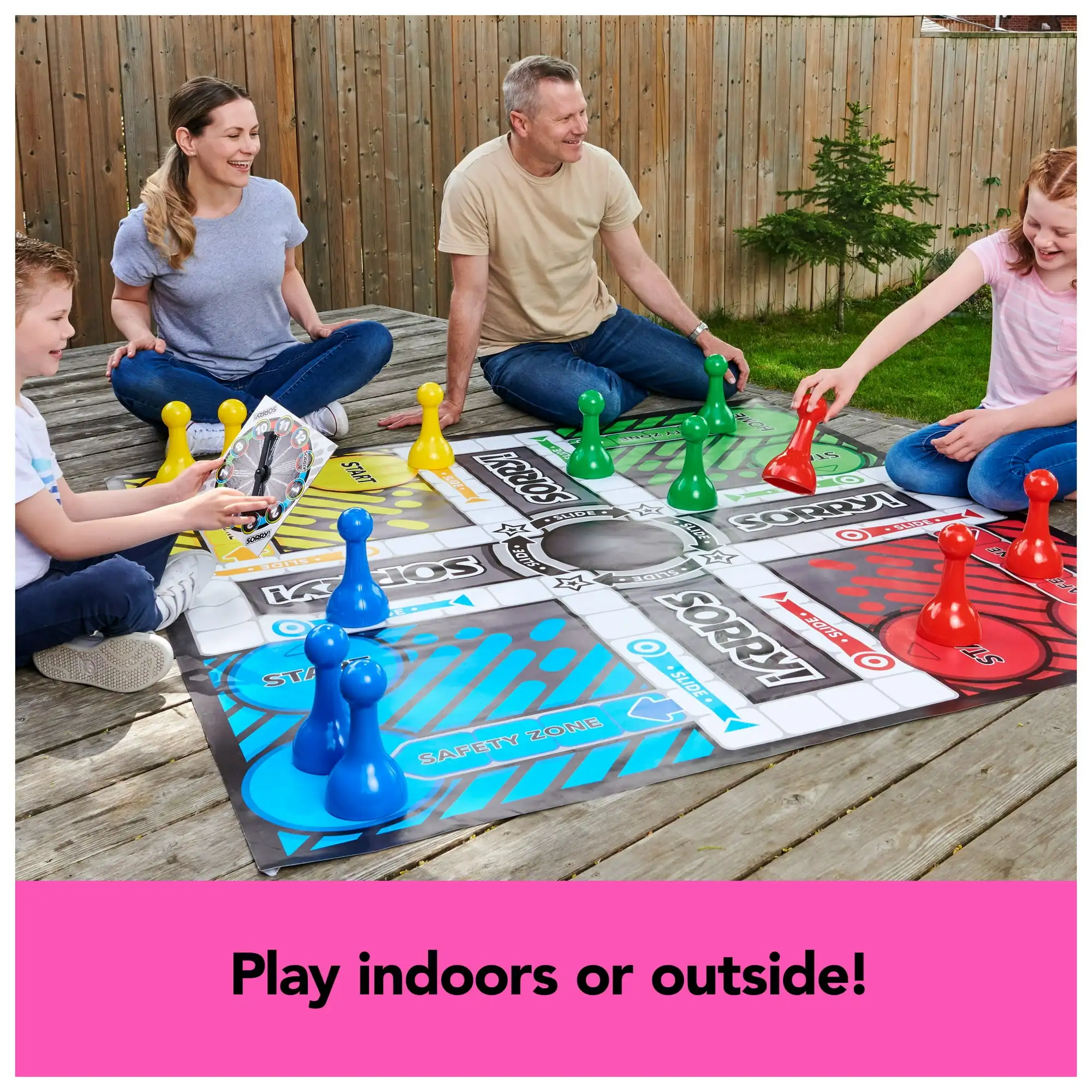 Família Giant Edition interna e externa, para crianças de 6 anos ou mais