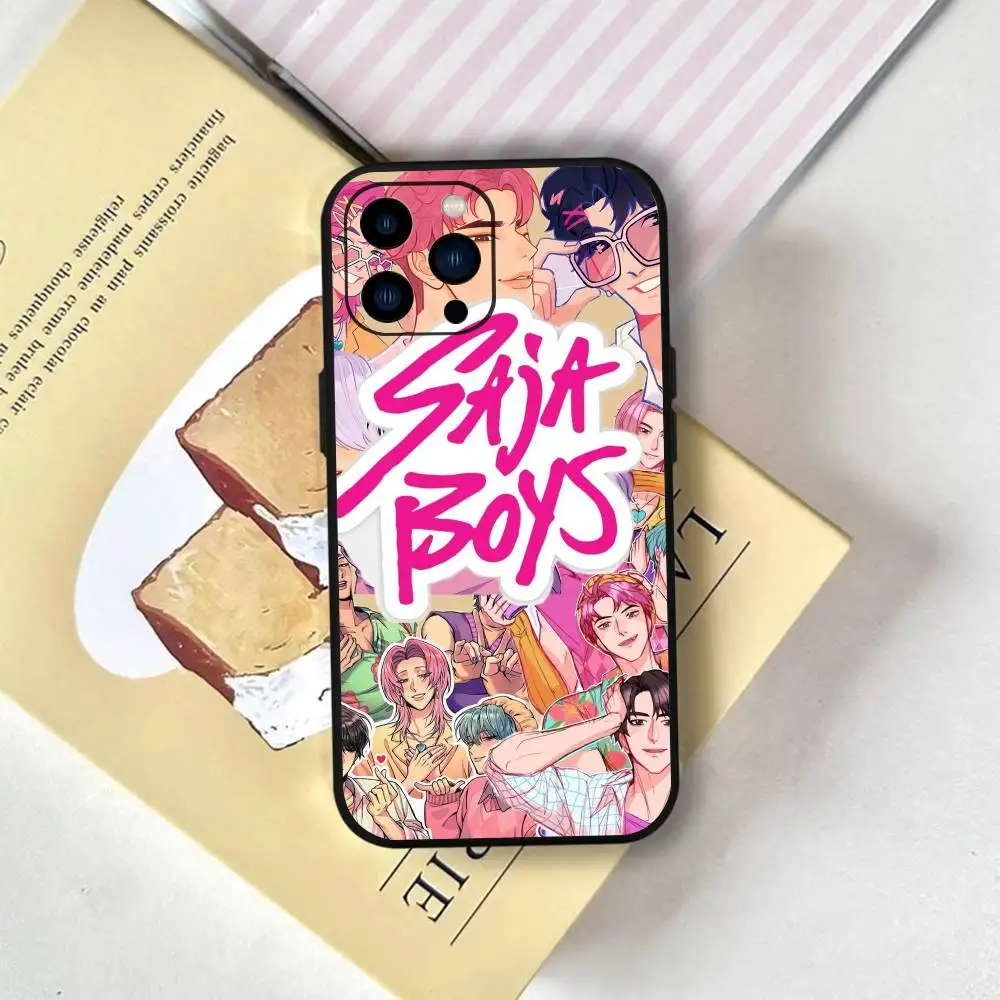 حافظة هاتف Saja Boys KPopS D-Demon H-Hunters مصنوعة من السيليكون الناعم لهاتف IPhone 17 Air 16 15 14 13 12 11 Plus Pro Max Plus