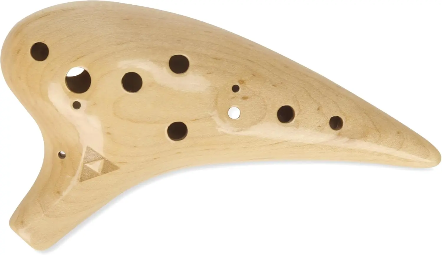 

12 Hole Maple Wooden Ocarina – Alto C, Musical Gift for Gamers