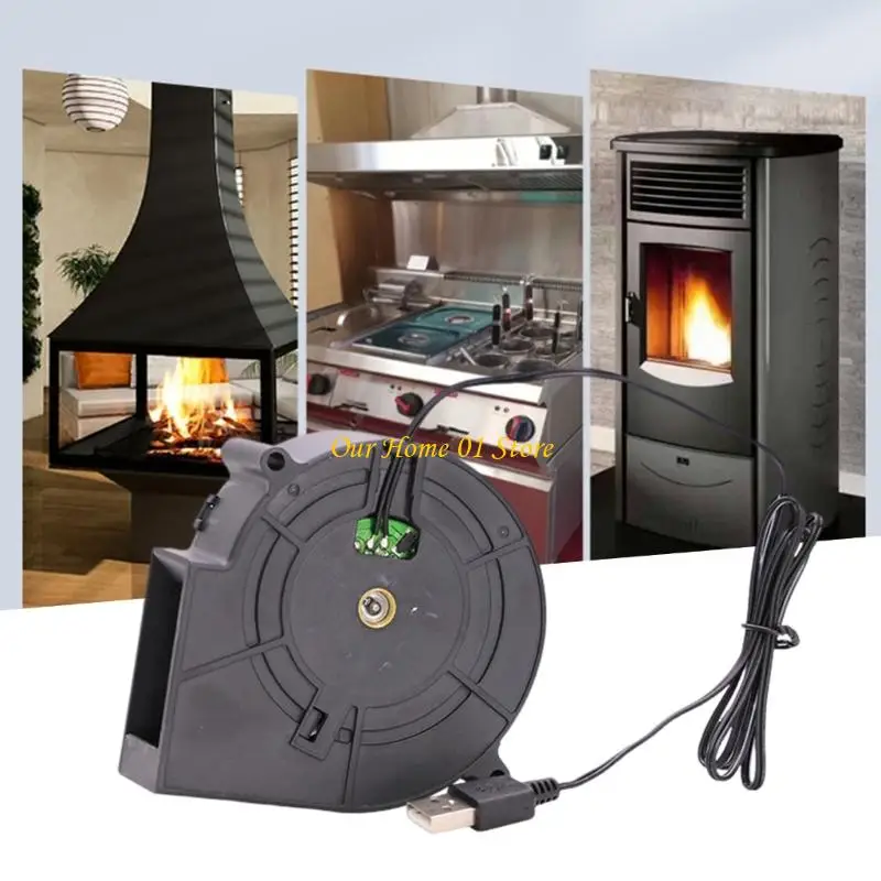 M4YC 5000rpm Strong Blower USB 5V Camping Metalworking Projects Flame Control Blower Fan