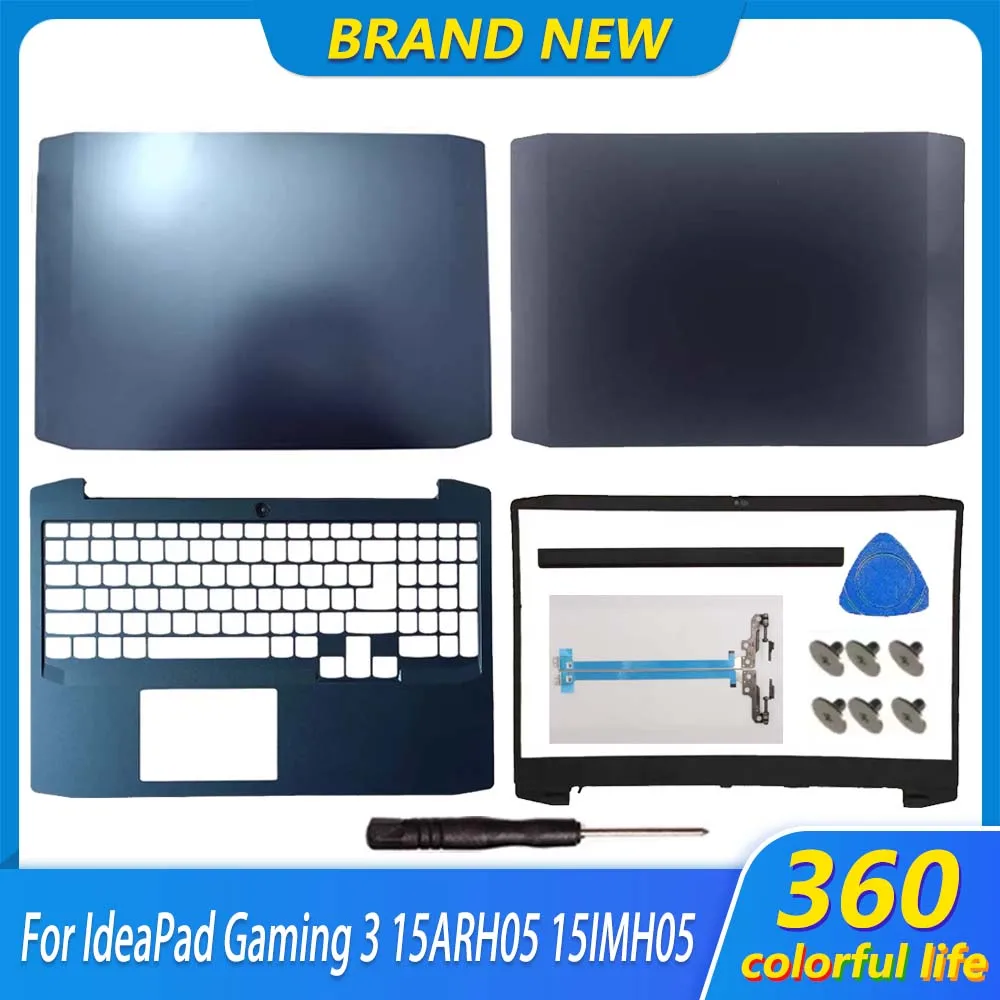 

New Cover For IdeaPad Gaming 3 15ARH05 15IMH05 2020 Laptop LCD Back Top Cover Front Bezel Hinge Palmrest Upper Lower Bottom Case