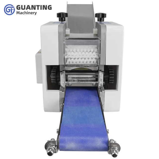 Automatic Papad Momo Empanada Roti Chapati Tortilla Samosa Dumpling Skin Wrapper Making Machine