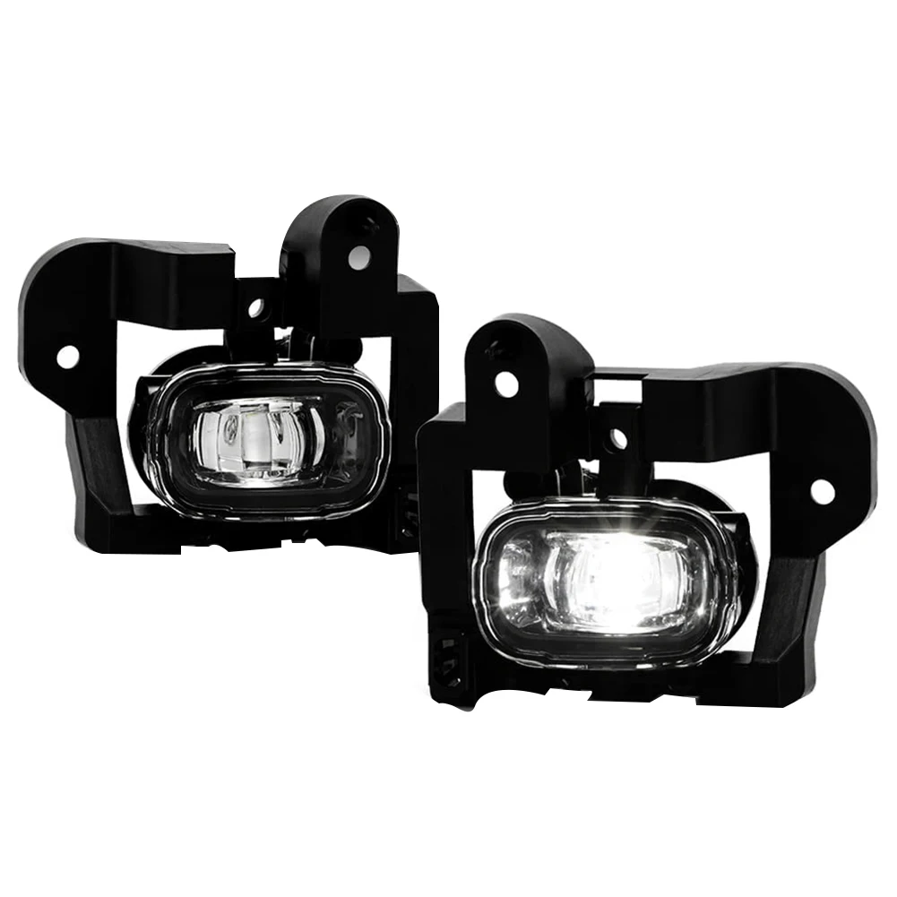 For 2021 2022 Nissan Rogue LED Bumper Fog Lights Driving Lamps W/Switch Pair Set Replacement