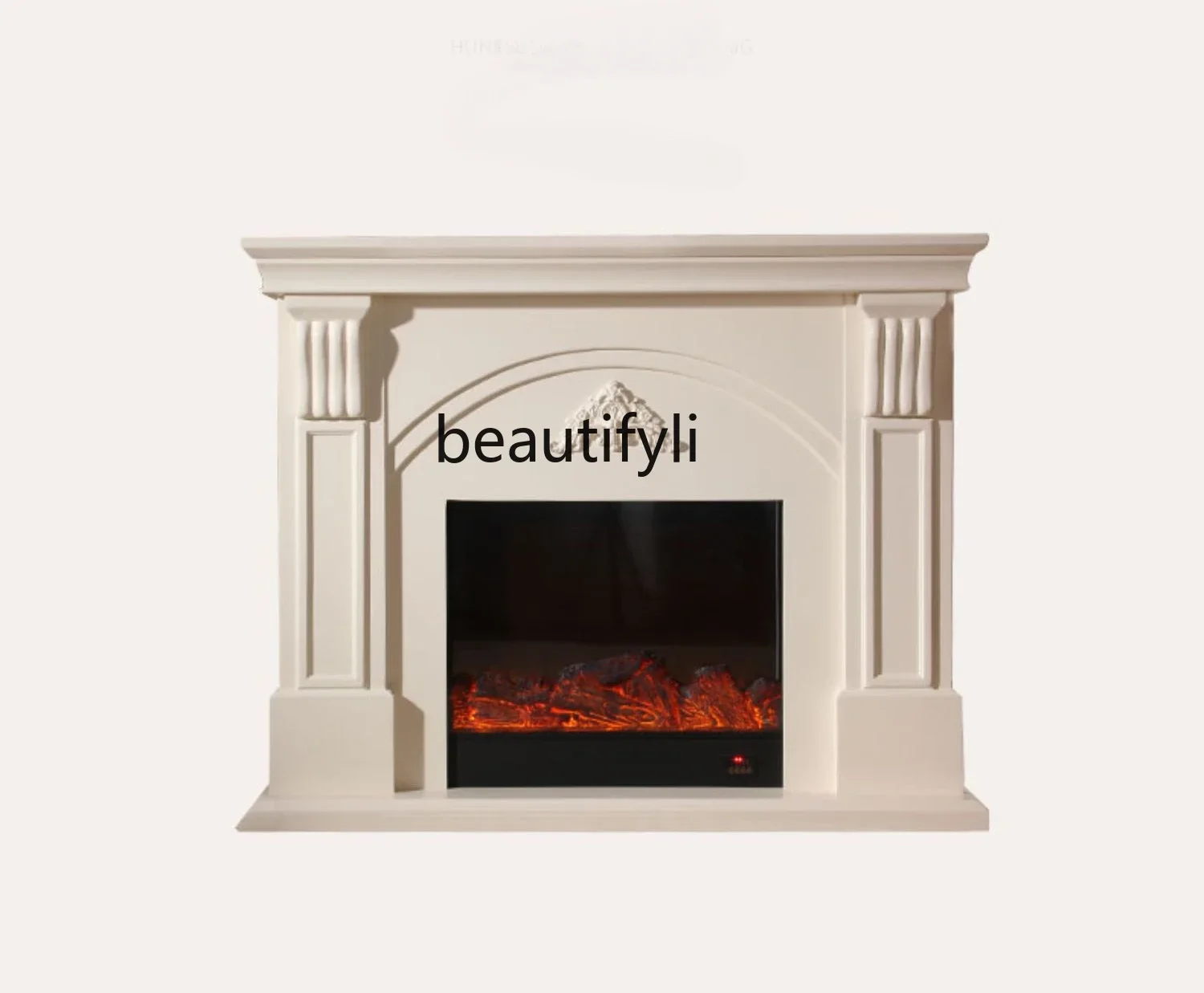 American Fireplace Curio Cabinet Modern Simple about Fireplace Mantel Electronic Artificial Living Room Heating