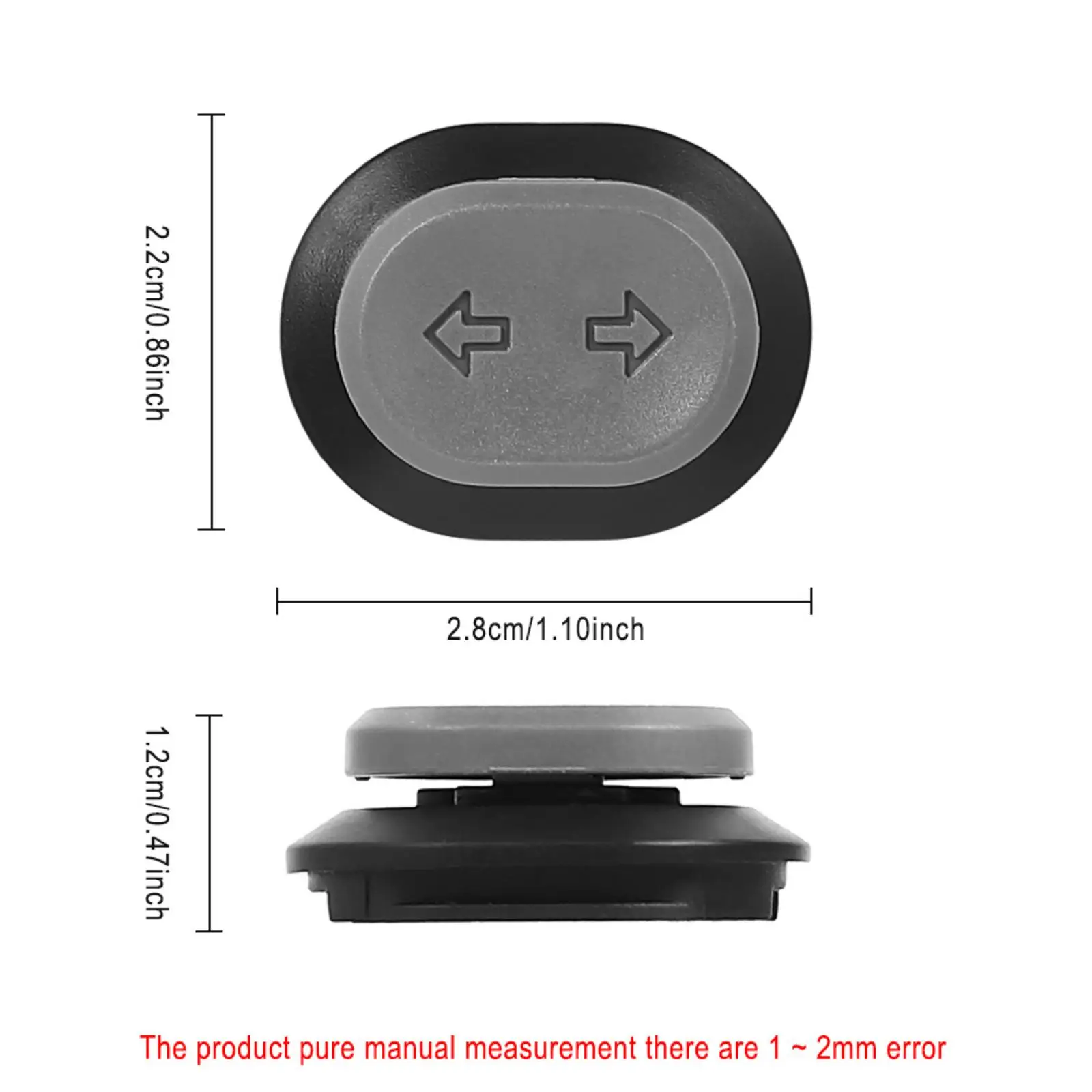 

Handlebar Turn Signal Button PP Light Replacement Easy Install for Xiaomi Electric Scooter Pro 2 Accessories