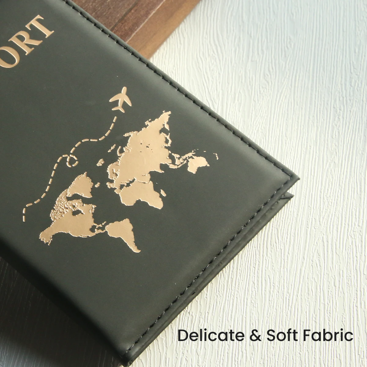 Passport Cover Passport Holder World Map Organizer Protective Card Case Credit Card Holder ID Document Passport Wallet