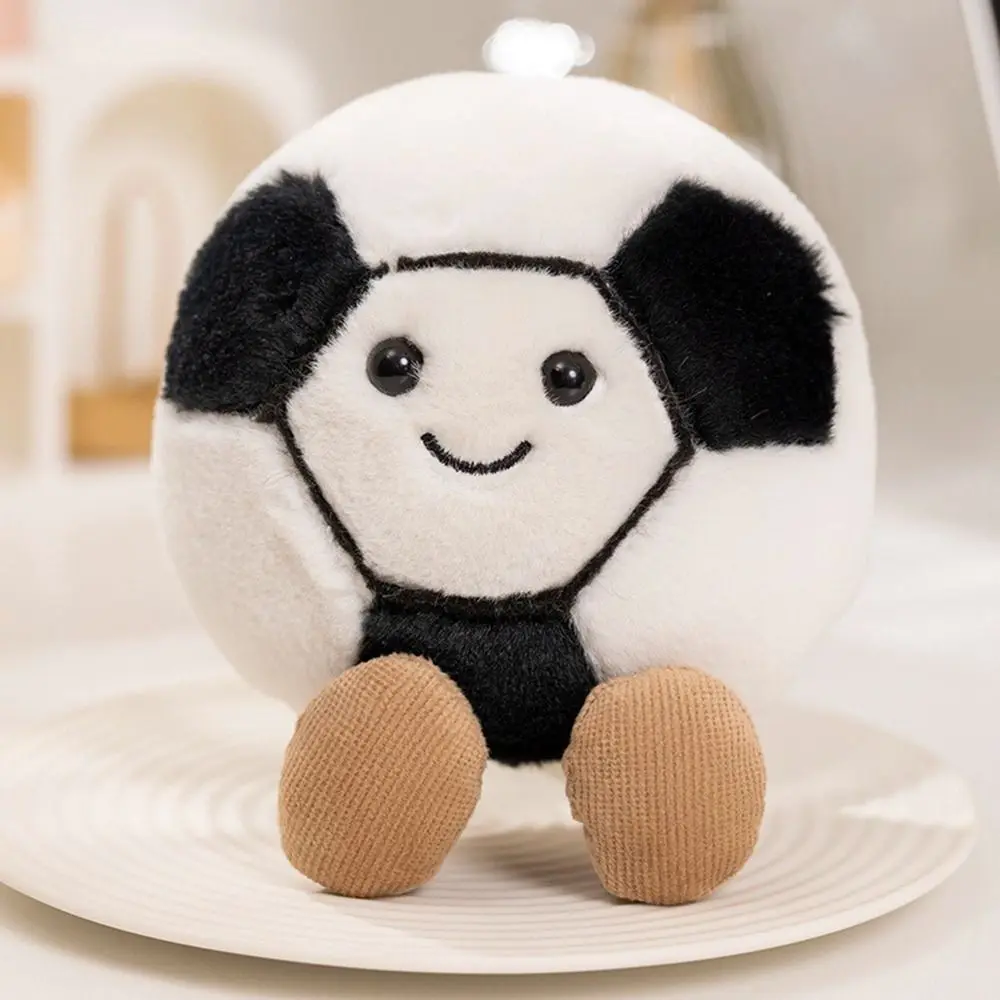 Fashion PP Cotton Ball Kawaii Smile Football Basketball Cute Long Legged Ball Birthday Gift