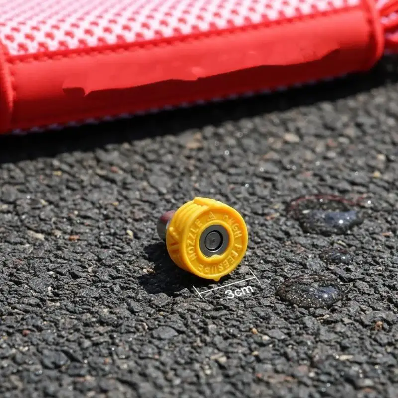 Car Wash Accessories: 4-color High-pressure Washer Nozzle Quick Connector, 1/4-inch High-pressure Car Wash Quick Plug Nozzle.