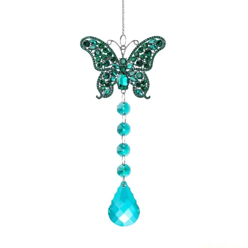 QX2E Window Hanging Ornament Crystals Prism Rainbows Maker Crystal Suncatchers Gift
