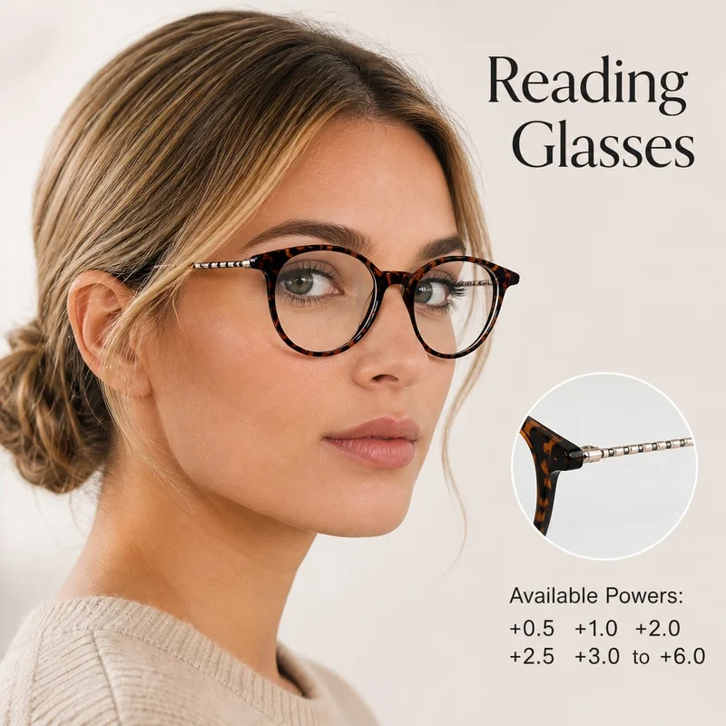 Refraction+0.5+1.0+1.5+2.0+3.0 to+6.0Photochromic Custom Reading Glasses Light Adaptive Prescription Presbyopia Eyeglass Frames