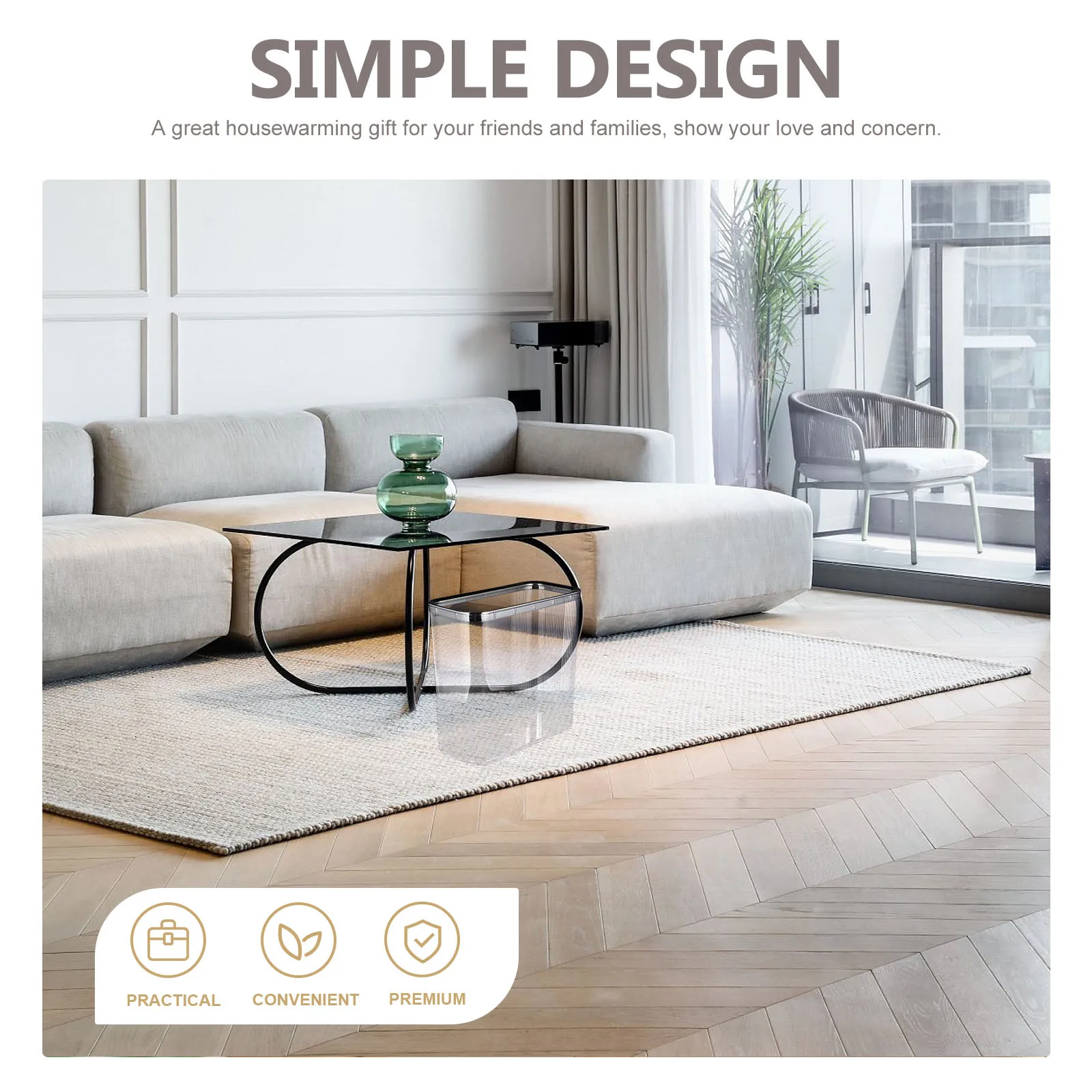 

1pc Slim Gap Trash Can For Bathroom Kitchen Bedroom Office Space-Saving Narrow Design Press Ring Household Waste Container