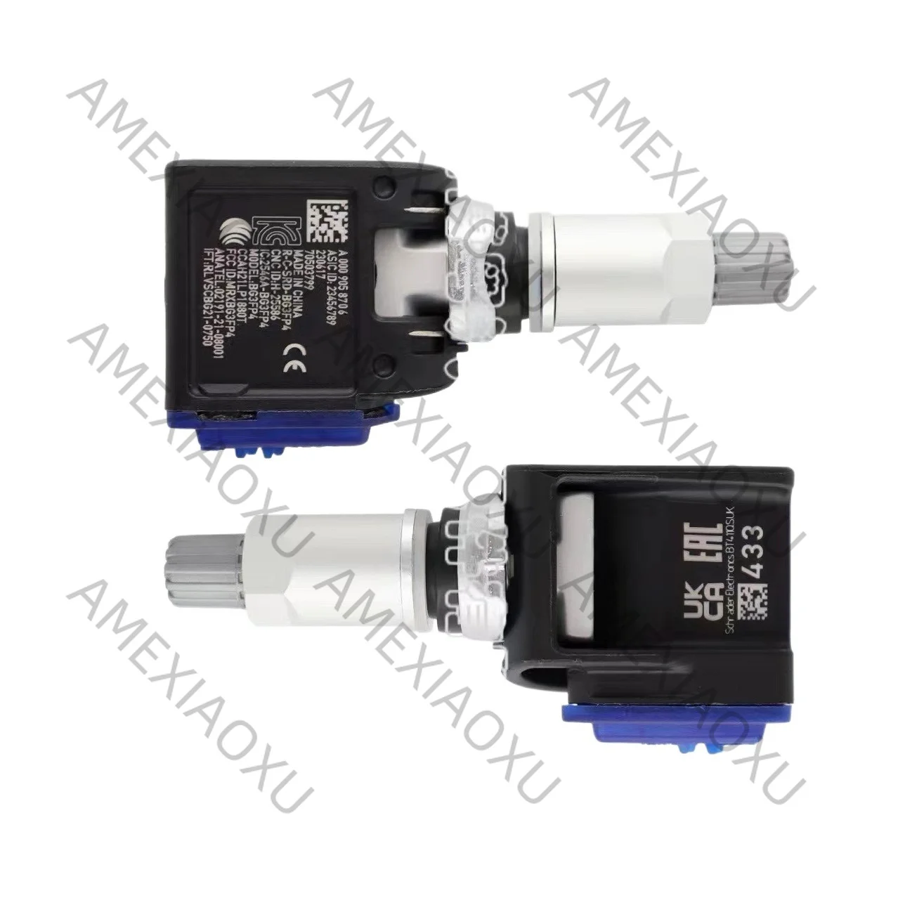 4 Pcs FORA0009058706 Suitable for Mercedes-Benz E-Class GLES Class Tire Pressure Monitor Tire Pressure Sensor Auto Parts AMEXIAO