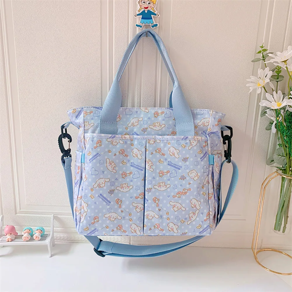 Diaper Bag Sanrio Anime Diaper Storage Tote Baby Nursing Bag Mommy Outting Packet Multifunctional Large Capacity Nappy Backpacks