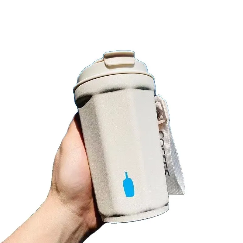 260/450 مللي عنصر يومي ترمس كوب قهوة محمول 316 من الفولاذ المقاوم للصدأ ختم أمان عيار كبير تخزين قوارير مفرغة كوب