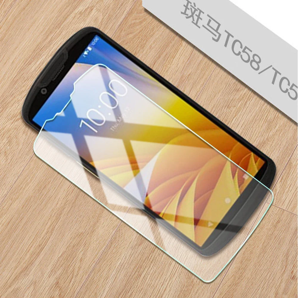 Scratch-resistant Tempered Glass Screen Protector Film for Zebra TC53 TC58 TC53e TC58e TC5301 Scanner