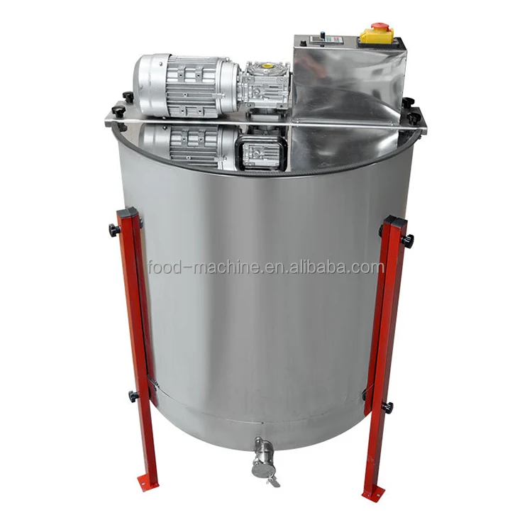 آلة معالجة هز العسل الكهربائية الأوتوماتيكية التجارية المصنوعة من الفولاذ المقاوم للصدأ ذات 12 إطارًا #4