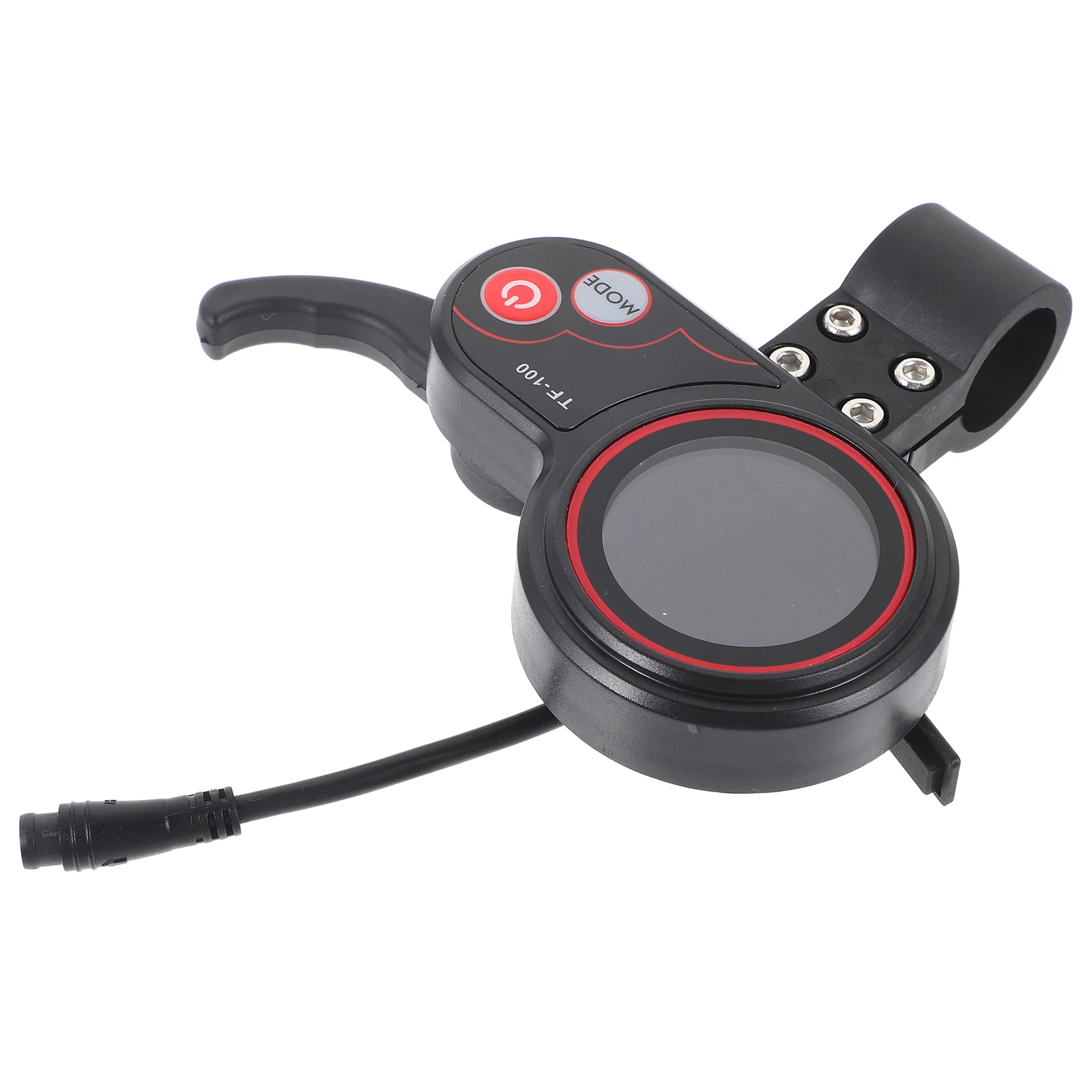 

Electric Scooter Display Panel Black 6-Pin Meter Compatible with KUGOO Handlebar Speed Indicator Durable for Scooter
