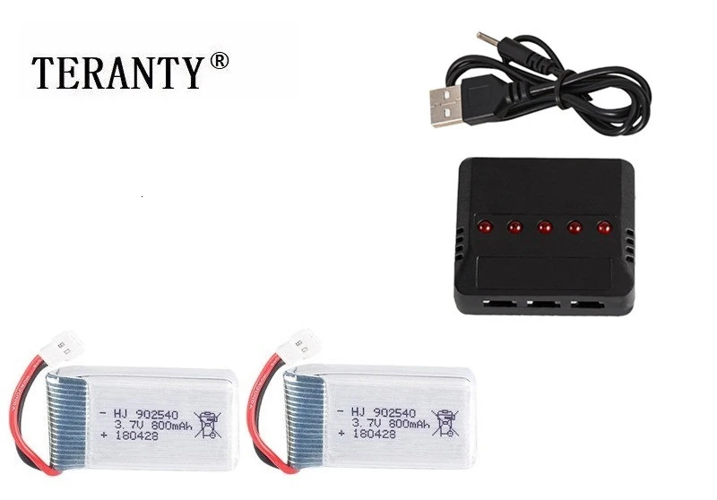 Batterie 3.7V 600mAh Pour Drone SYMA X5C, X5C-1, X5SW – Rechargeable, Fiche XH2.54 (1 Pièce) Batterie Drone SYMA 3,7V 600mAh