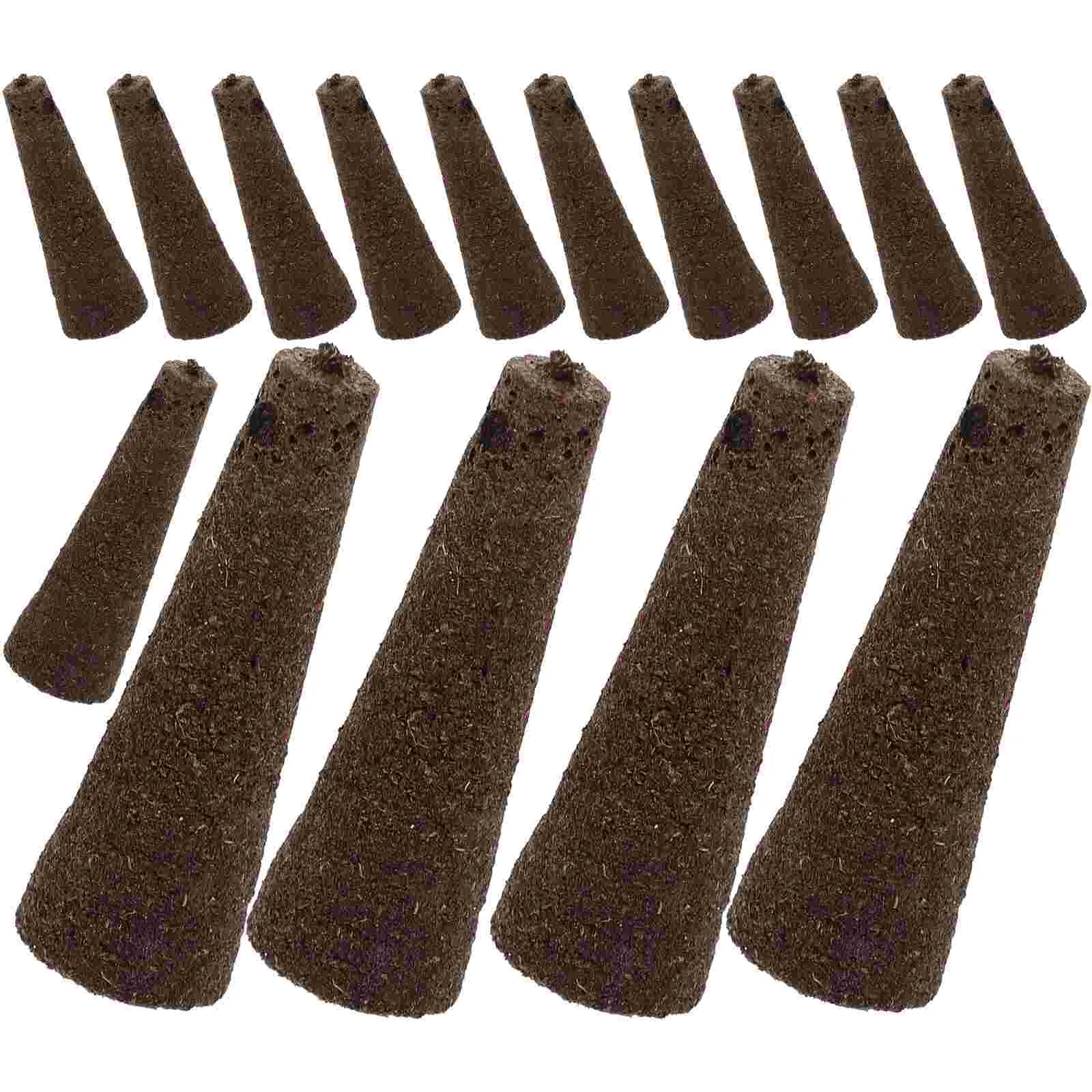 50 Pcs Cultivate Seedlings Hydroponics Growing System Plants Planting Sponge Sponges for Soil-free Conical