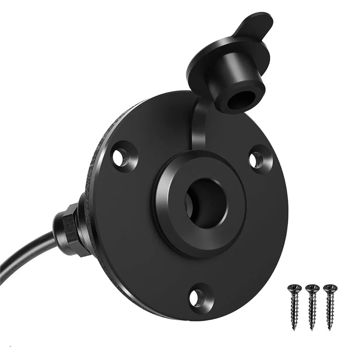 MALL Wall Access Kit for Mini, RV Waterproof 5.5 X 2.1 DC Female Power Outlet, RV, Boat, Van, Battery Box