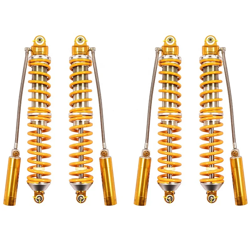 Off road suspension coil over 36 stages rebound adjustable coil over nitrogen gas shock absorber