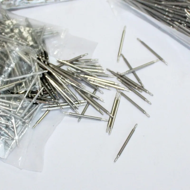 1000Pcs/Bag Diameter 1.5mm Spring Bar Pins Universal Stainless Steel Watch Band Link Pins Watch Accessories Watch Straps Adapter