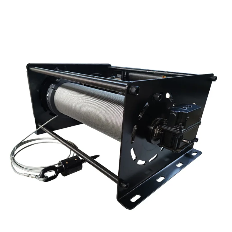 Digital Electric Winch Servo Customisable PLC Programming Stage Flying Winch for Aerial Shows