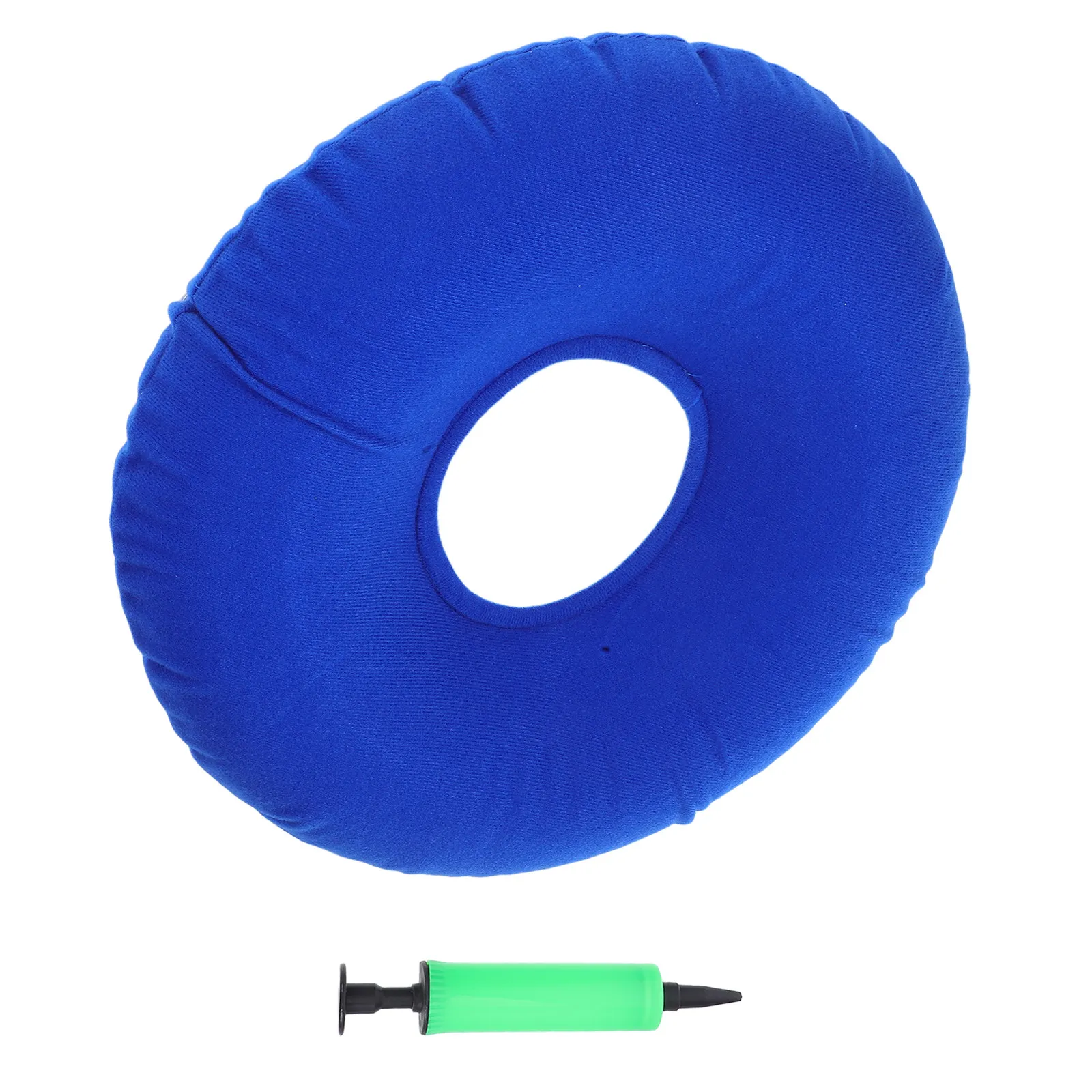 

Portable Inflatable Donut Cushion Seat Pillow for Tailbone Coccyx Pain Relief Hemorrhoid Support Releives Lower Back Pain Air